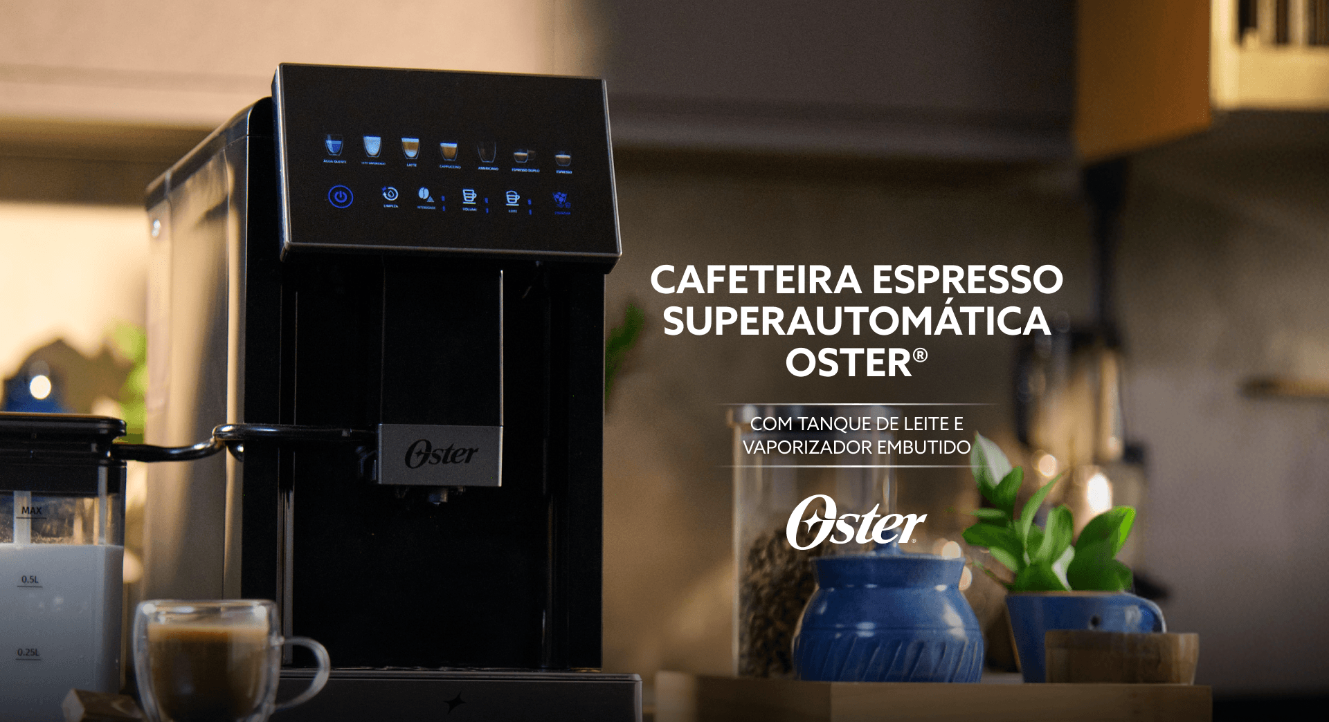 Cafeteira Super Automática Oster®